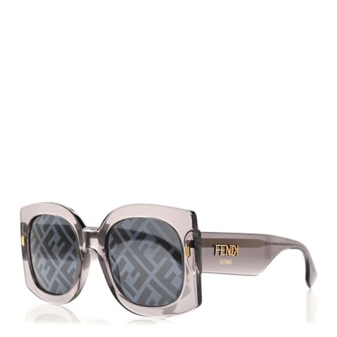 FENDI Acetate FF Sunglasses FF 0436/G/S Grey